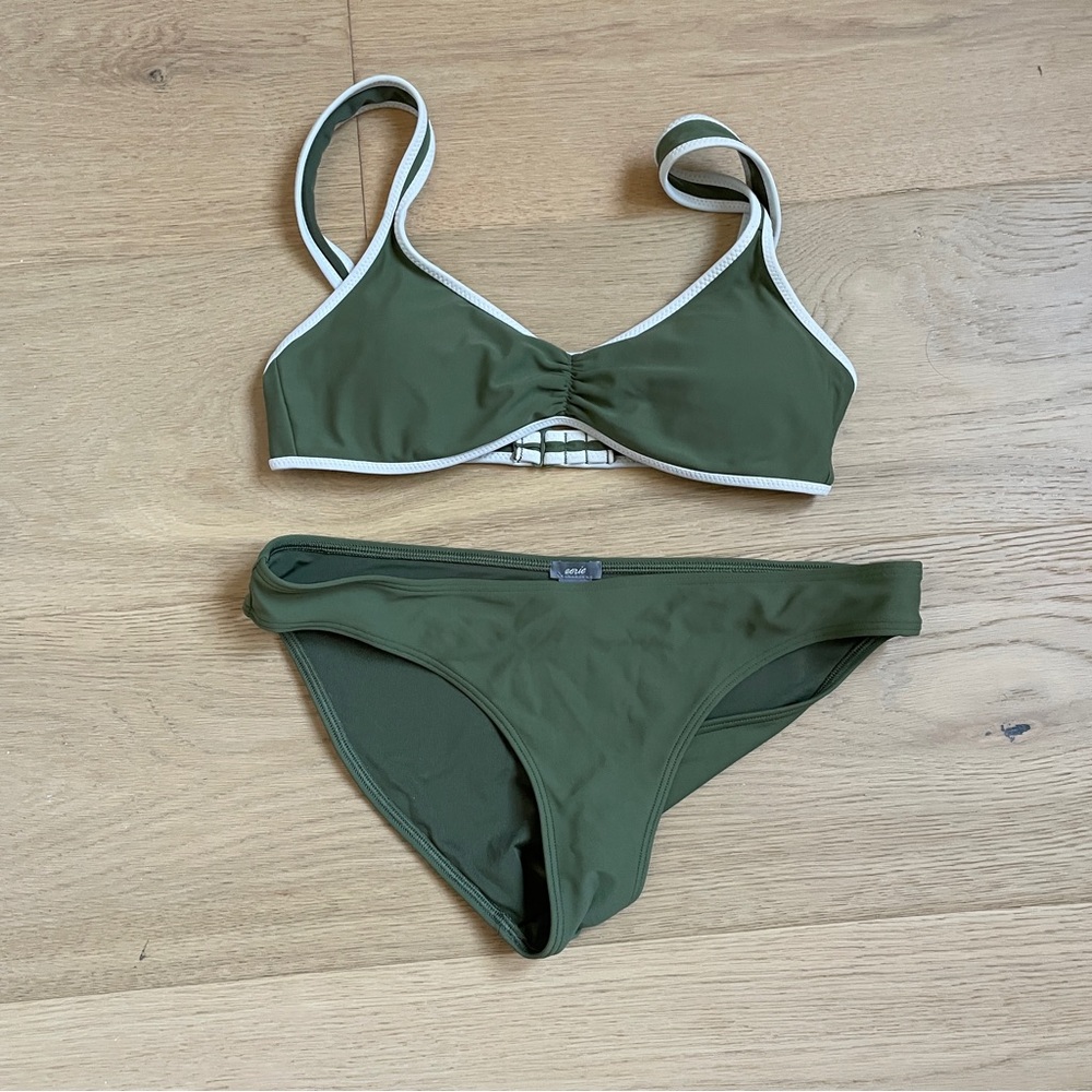 Aerie Green Bikini Chic Swimwear